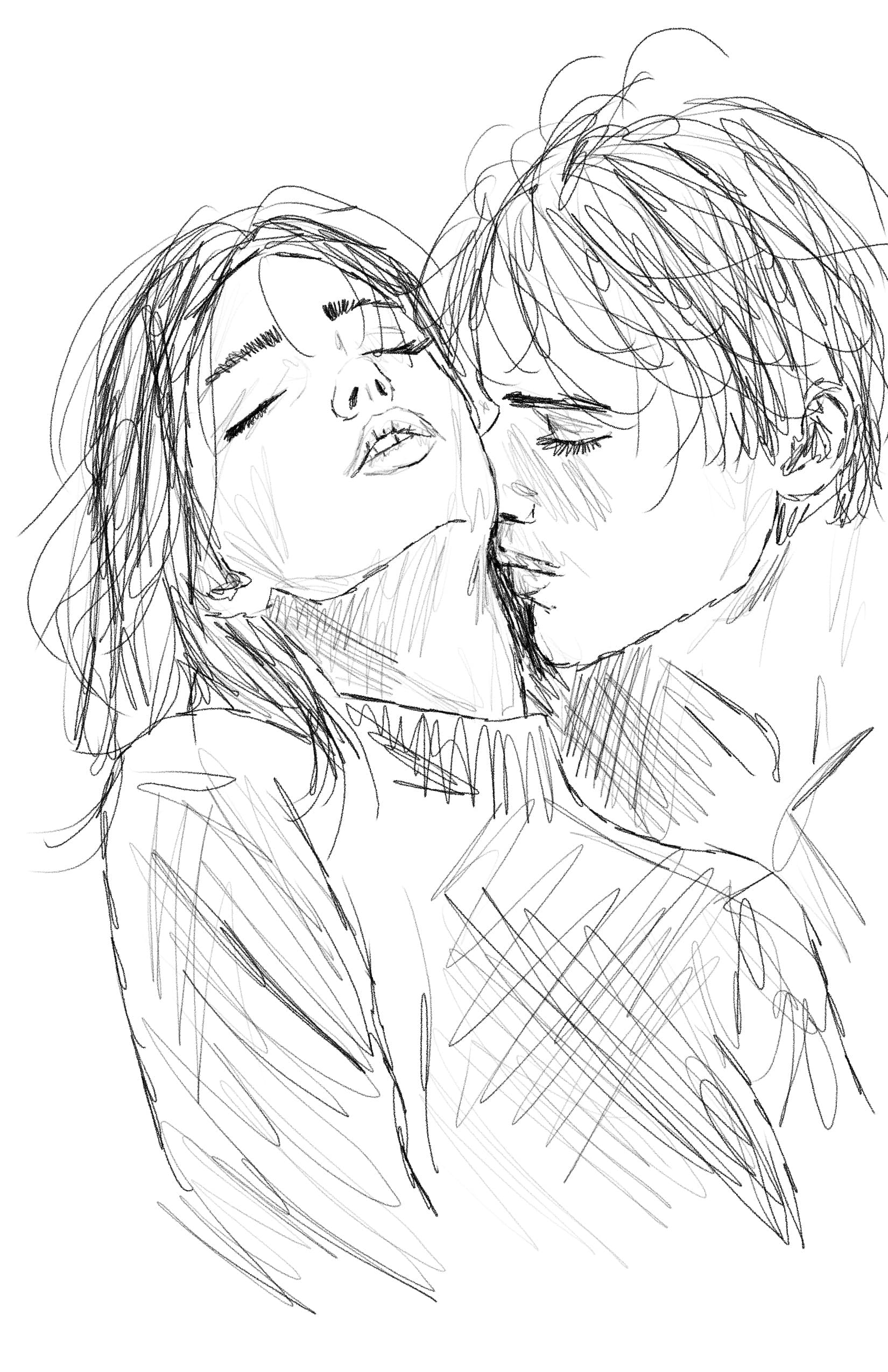 Caleb and Evelyn artwork