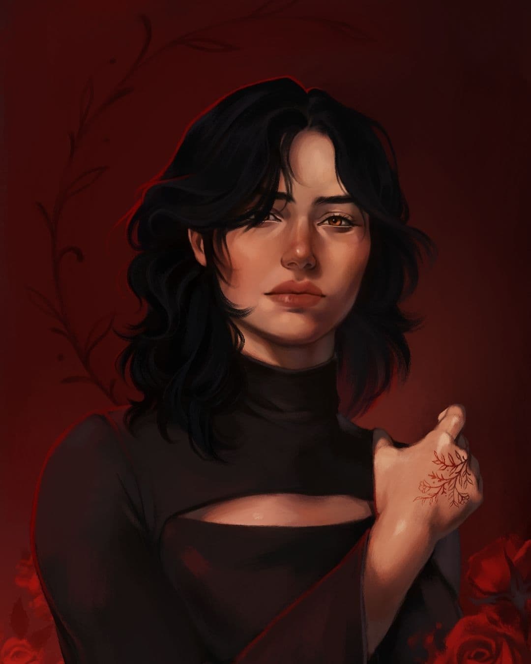 Evelyn character art
